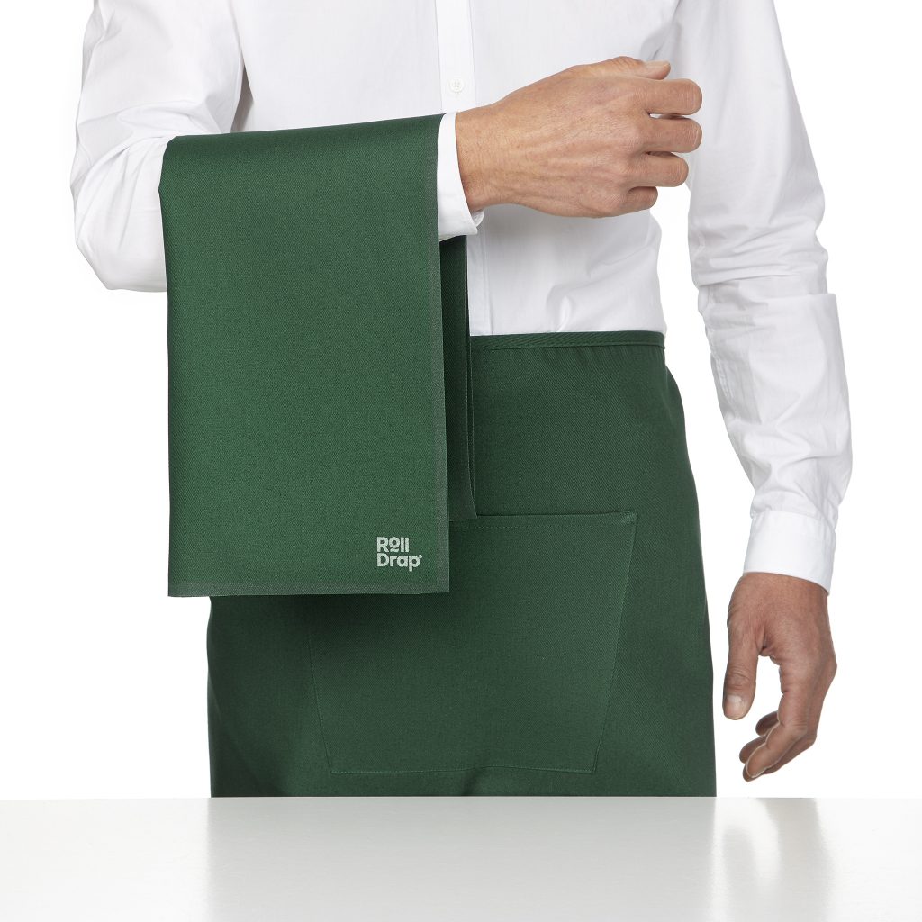 Антибактериална полираща кърпа зелена  - 40/64см Roll drap